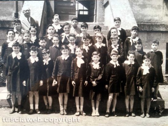 Viterbo - Anni '50 - Foto di classe