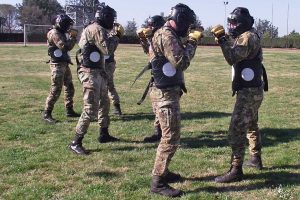 Viterbo - Gli allievi marescialli a lezione di tiro e combattimento militare