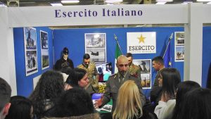 L'esercito alla Fiera per l'orientamento scolastico