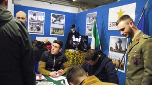 L'esercito alla Fiera per l'orientamento scolastico