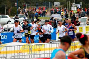 Sport - Gli atleti della scuola sottufficiali alla Roma-Ostia half marathon