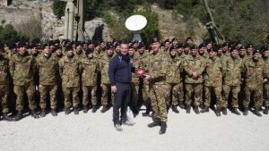 Gli allievi marescialli al bunker Soratte