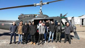 Viterbo - Gli studenti dell'Itt Da Vinci al centro addestrativo dell’aviazione dell’Esercito