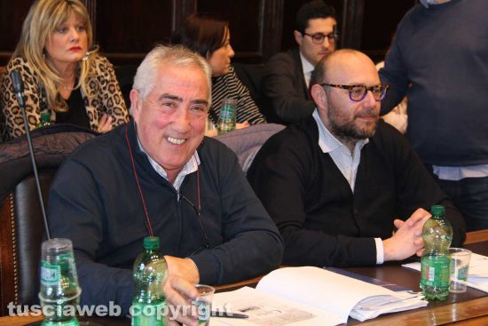 Viterbo - Consiglio comunale - Scardozzi e Bianchini