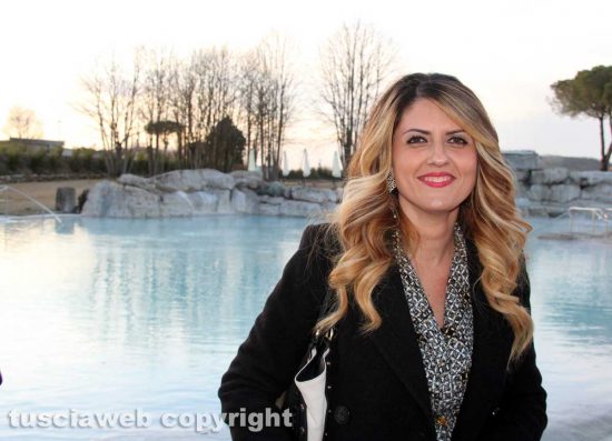 Viterbo - Therma oasi, l'inaugurazione - L'assessora regionale Alessandra Troncarelli