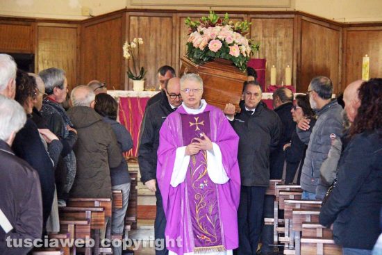 Viterbo - I funerali di Maria Grazia Bigiotti