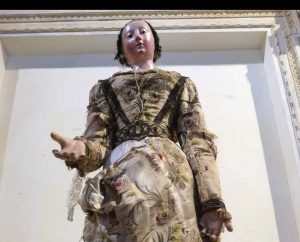 Madonna vestita di Vallerano prima del restauro
