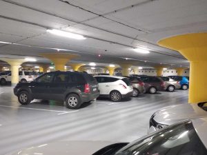 Lubiana - Un parcheggio sotterraneo