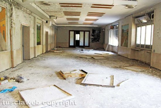 Viterbo - Il saccheggio delle Terme ex Inps