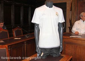 Viterbo - La presentazione del camp del Real Madrid