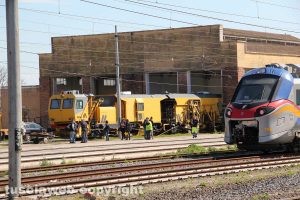Orte - Stazione - Il punto in cui sarebbe avvenuto l'incidente