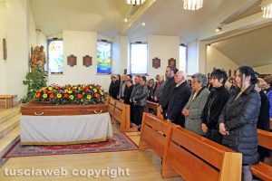 Viterbo - I funerali di Silvio Melinelli