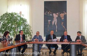 Viterbo - La sottoscrizione del protocollo Procura della Repubblica - Unitus