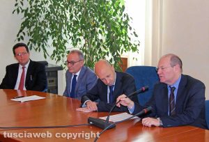 Viterbo - La sottoscrizione del protocollo Procura della Repubblica - Unitus