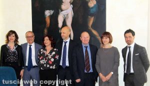 Viterbo - La sottoscrizione del protocollo Procura della Repubblica - Unitus