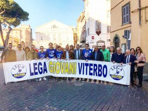 I militanti della Lega giovani