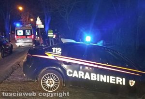 Montefiascone - L'incidente sulla Cassia Nord