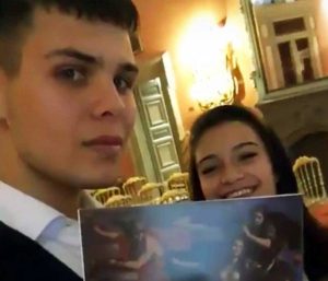 Viterbo - I ragazzi del liceo artistico Orioli