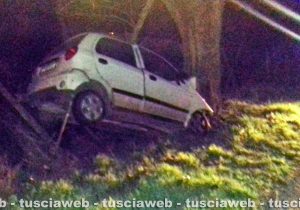Montefiascone - Incidente mortale sulla strada per Fastello