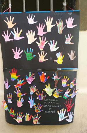 Viterbo - I bambini della De Amicis “ci mettono le mani”