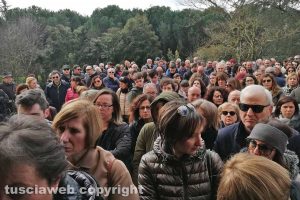 Soriano nel Cimino - I funerali di Nicola Orazi