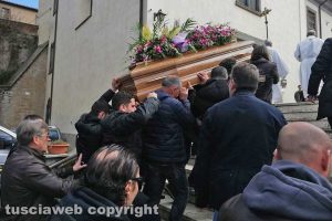 Soriano nel Cimino - I funerali di Nicola Orazi