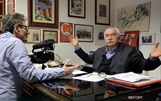 Ugo Sposetti a Report