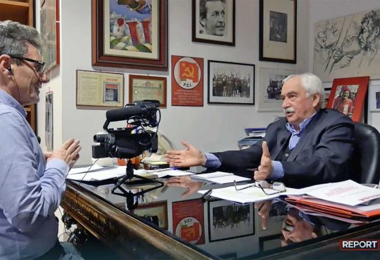Ugo Sposetti a Report