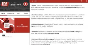 Viterbo - Le terme tra le dieci migliori secondo Rds
