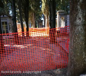 Viterbo - Recinzione al cimitero di San Lazzaro