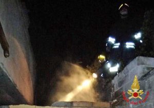 Frascati - Esplosione in una villa