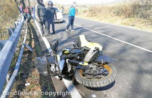 Viterbo - L'incidente sulla Cassia Cimina