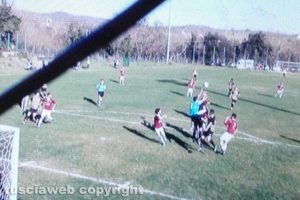 Sport - Calcio - L'episodio che ha provocato il calcio di rigore
