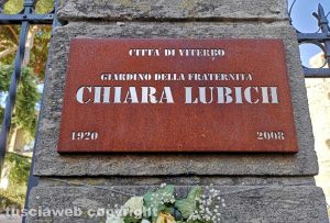 Viterbo - Il giardino pubblico di Porta della Verità