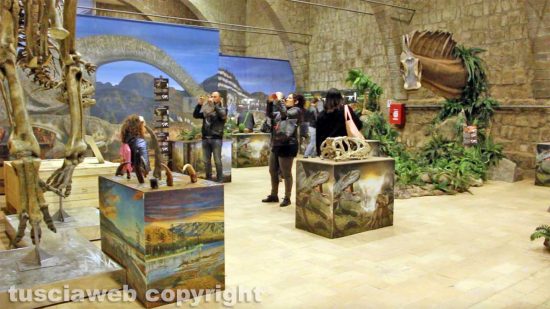 Viterbo - L'inaugurazione della "Terra dei giganti"