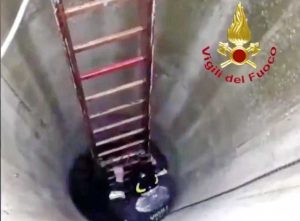 Palermo - L'intervento dei vigili del fuoco