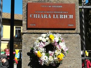 Viterbo - L'inaugurazione del giardino della fraternità
