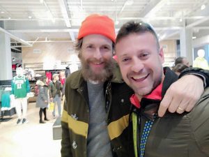 Bruno Buzzi con Lorenzo Jovanotti 