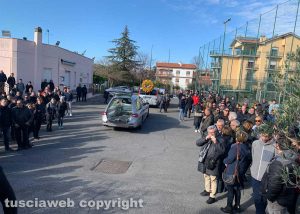 Viterbo - I funerali di Luca Paolella