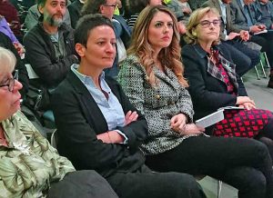 L'assessora Alessandra Troncarelli alla presentazione dell'iniziativa