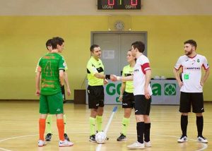 Sport - Calcio a cinque - L'arbitro Angelo Ricci