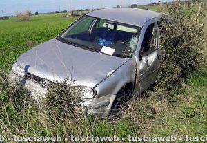 Tarquinia - Auto travolge gruppo di ciclisti