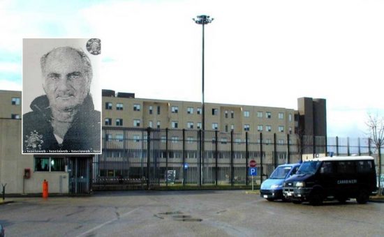 Viterbo - Il carcere di Mammagialla - Nel riquadro: Giovanni Delfino