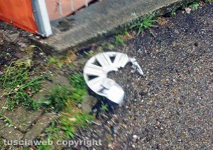 Viterbo - L'incidente sulla Tuscanese