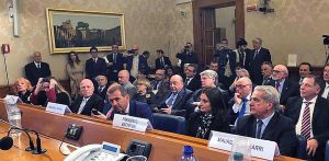 Roma - Il sindaco Giovanni Arena al Senato per sollecitare un'iniziativa parlamentare a sostegno della musica popolare