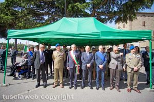 Viterbo - La zona dedicata alle forze dell'ordine e alle istituzioni