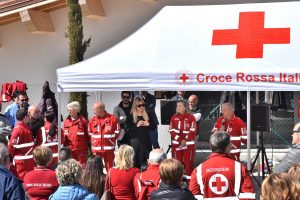 La Croce rossa ad Amatrice 