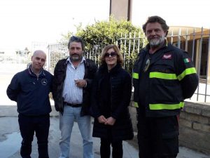 Da sinistra Sacripanti, Ranucci, Moioli, Moruzzi
