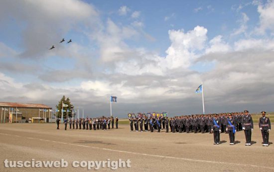 Viterbo - Il giuramento del 21esimo corso allievi marescialli dell'aeronautica militare