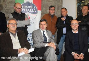 Viterbo - FdI - L'inaugurazione de comitato elettorale Europee
